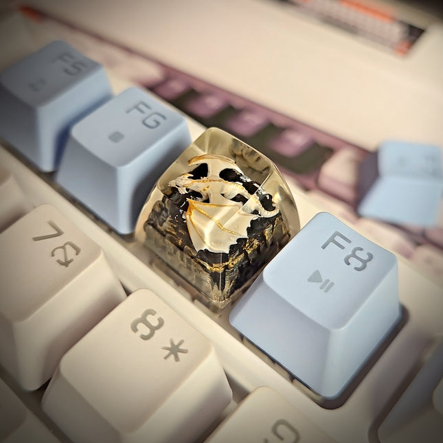 Dragon V1 Keycap – White