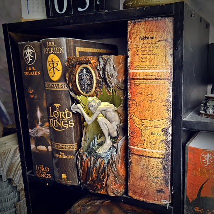Book Nook Gollum – "My Precious" for Your Small Corner of the Bookshelf!