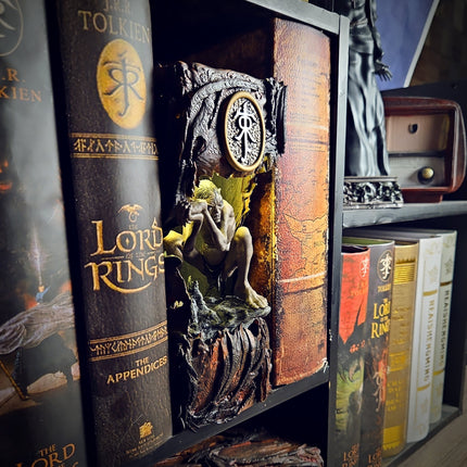 Book Nook Gollum – "My Precious" for Your Small Corner of the Bookshelf!