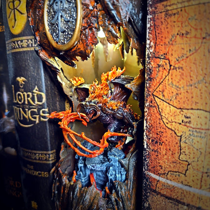 Book Nook Balrog – A Legendary Little Corner for Your Bookshelf!