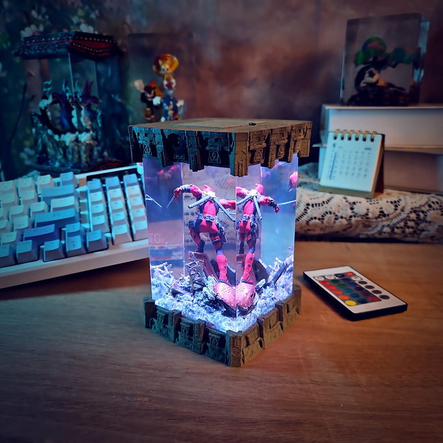 Marvel - Deadpool Resin Lamp V1 LEE'S AREA