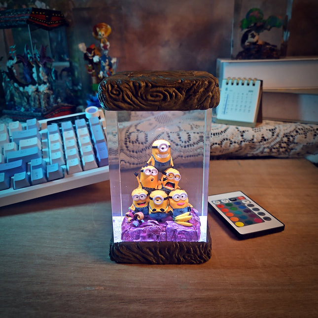 Minion Resin Lamp LEE'S AREA