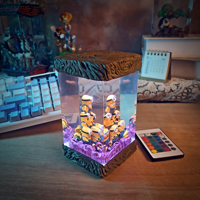 Minion Resin Lamp LEE'S AREA