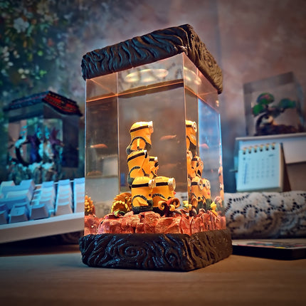 Minion Resin Lamp