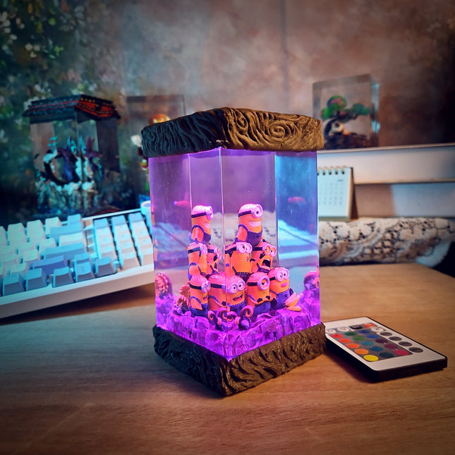 Minion Resin Lamp LEE'S AREA