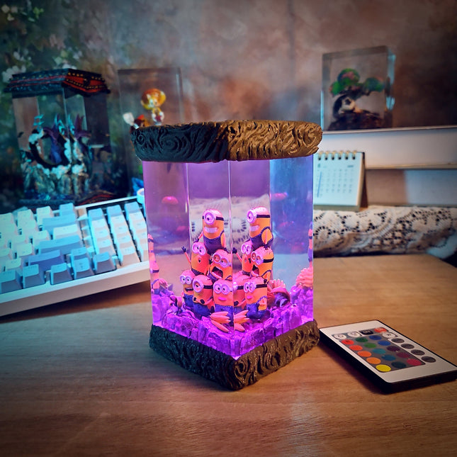 Minion Resin Lamp LEE'S AREA