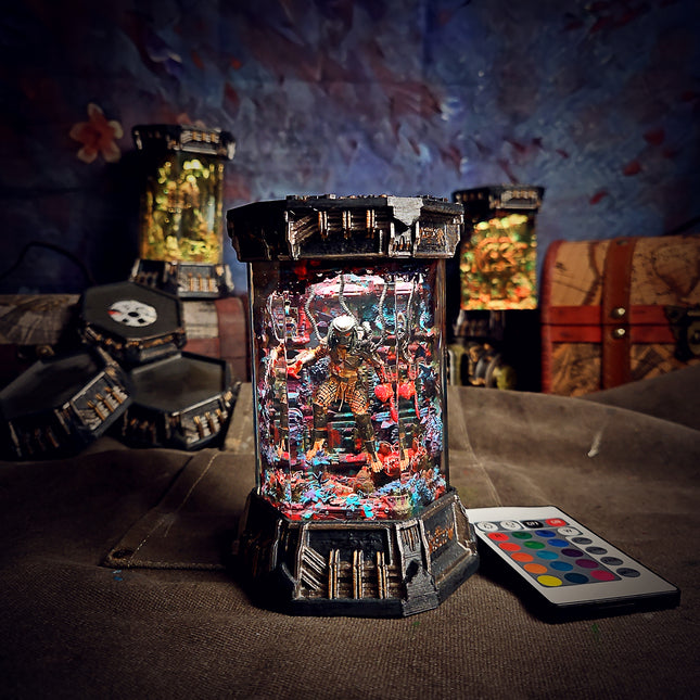 PREDATOR – Hunter’s Code Hexagon Resin Lamp