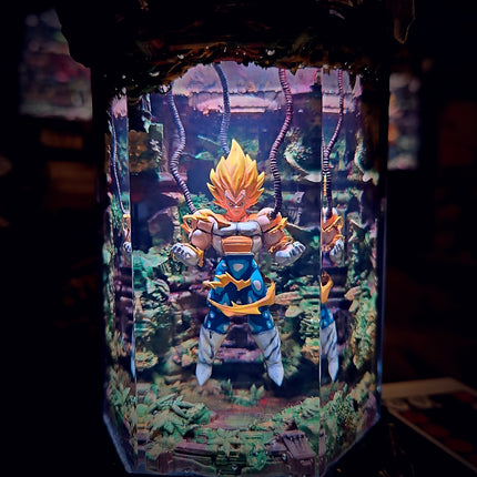 VEGETA – Saiyan Pride Hexagon Resin Lamp