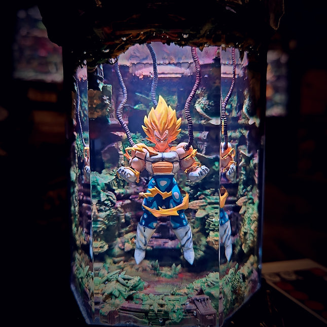 VEGETA – Saiyan Pride Hexagon Resin Lamp