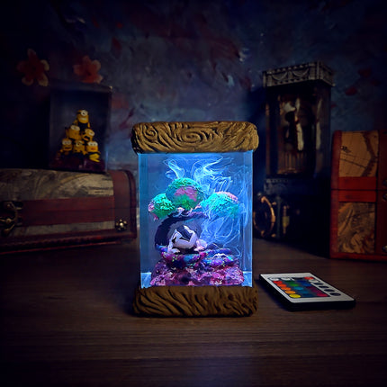 Appa & Momo Resin Lamp
