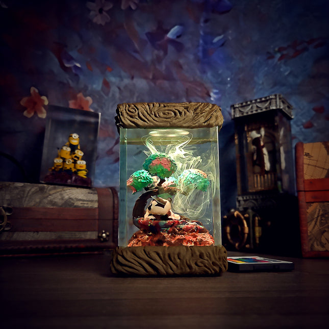 Appa & Momo Resin Lamp