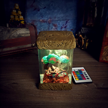 Appa & Momo Resin Lamp