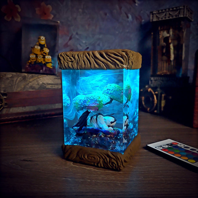 Appa & Momo Resin Lamp LEE'S AREA