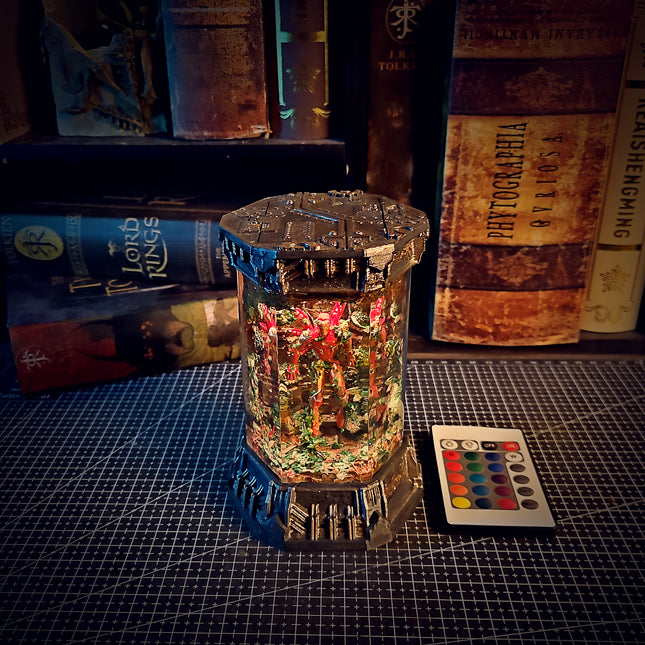 IRON MAN V1 – Arc Reactor Core Hexagon Resin Lamp - LEE'S AREA