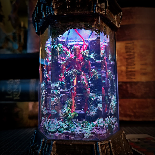 IRON MAN V1 – Arc Reactor Core Hexagon Resin Lamp - LEE'S AREA