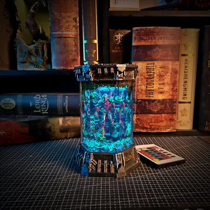 IRON MAN V1 – Arc Reactor Core Hexagon Resin Lamp