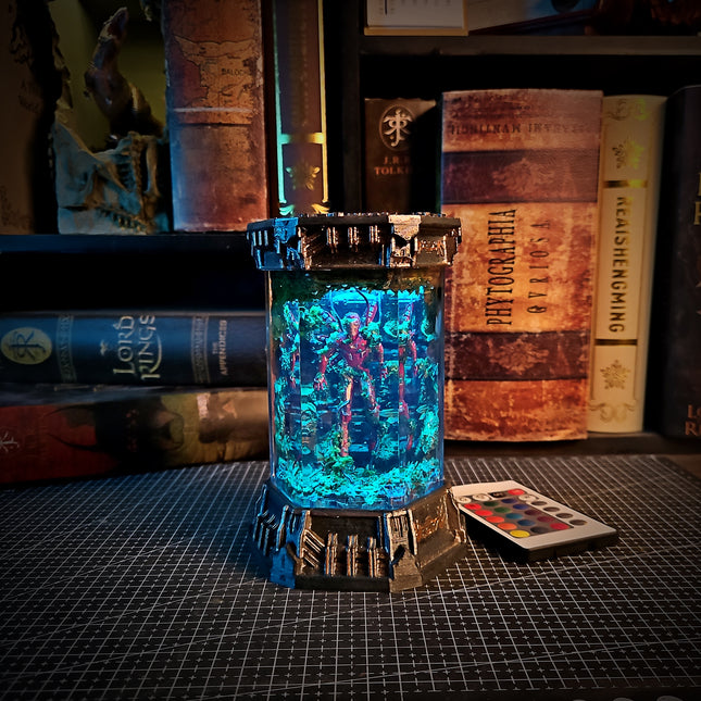 IRON MAN V1 – Arc Reactor Core Hexagon Resin Lamp - LEE'S AREA