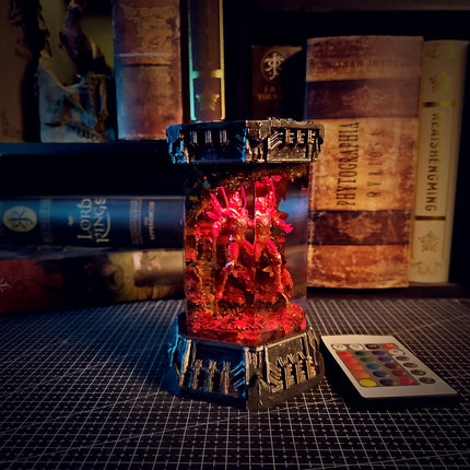 IRON MAN V2 – Battle Ready Hexagon Resin Lamp