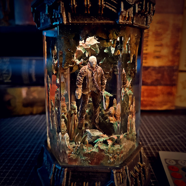 JASON – The Silent Killer Hexagon Resin Lamp