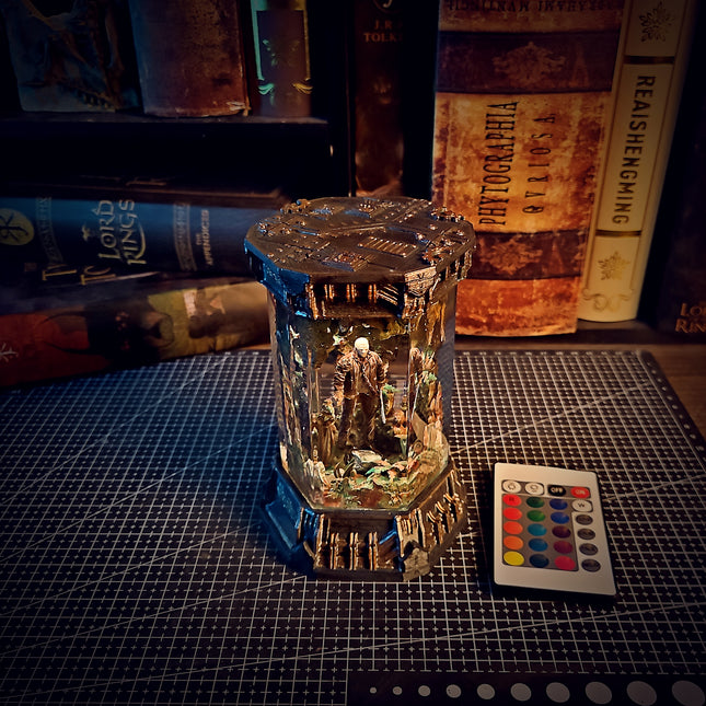 JASON – The Silent Killer Hexagon Resin Lamp - LEE'S AREA