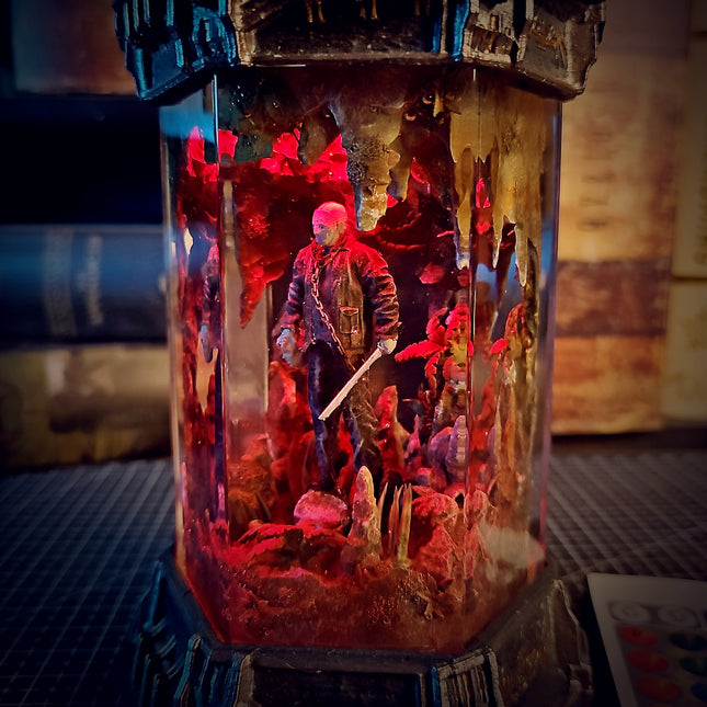 JASON – The Silent Killer Hexagon Resin Lamp - LEE'S AREA