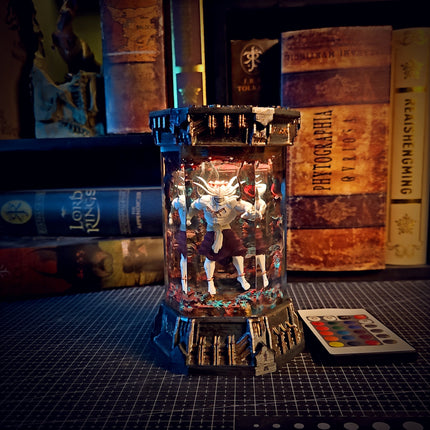 MAHARAJA – Spirit of the Ancient King Hexagon Resin Lamp