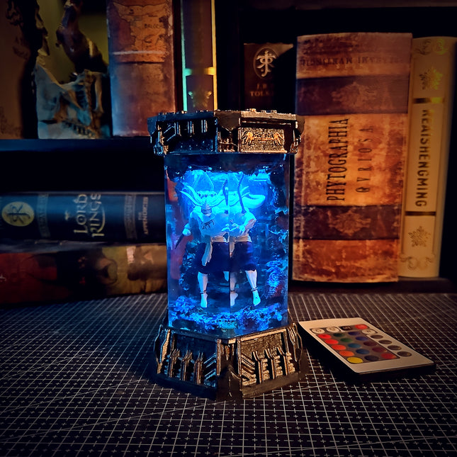 MAHARAJA – Spirit of the Ancient King Hexagon Resin Lamp - LEE'S AREA