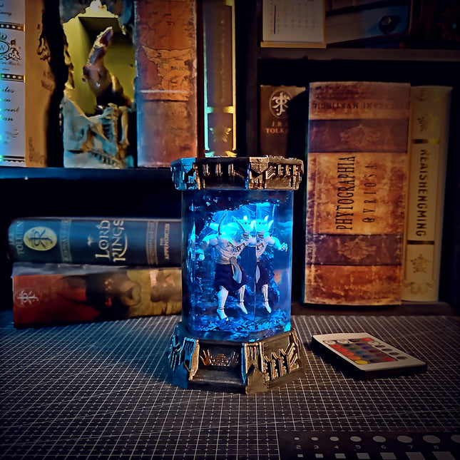 MAHARAJA – Spirit of the Ancient King Hexagon Resin Lamp - LEE'S AREA