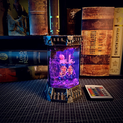 GOKU – Ultra Instinct Hexagon Resin Lamp