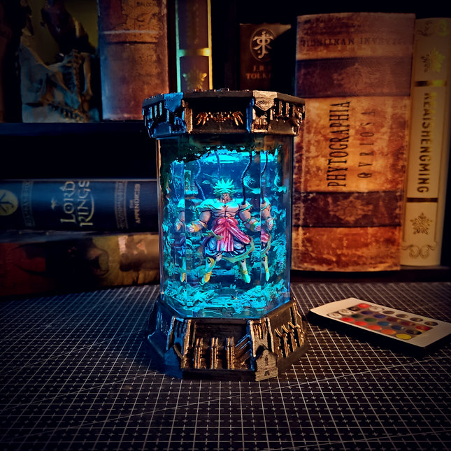 BROLY – The Legendary Super Saiyan Hexagon Resin Lamp - LEE'S AREA