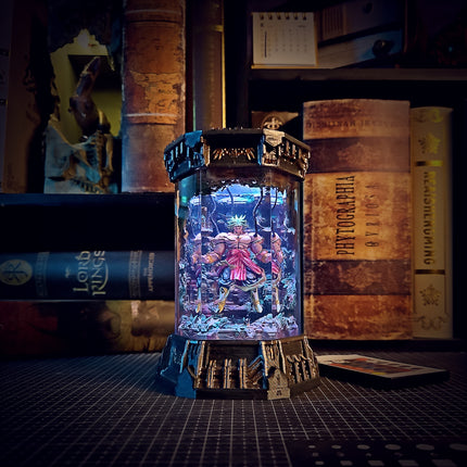 BROLY – The Legendary Super Saiyan Hexagon Resin Lamp
