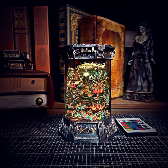 PREDATOR – Hunter’s Code Hexagon Resin Lamp - LEE'S AREA