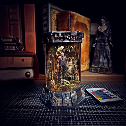 JASON – The Silent Killer Hexagon Resin Lamp