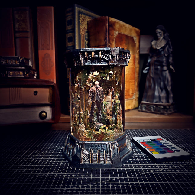 JASON – The Silent Killer Hexagon Resin Lamp - LEE'S AREA