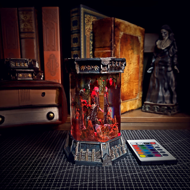 JASON – The Silent Killer Hexagon Resin Lamp - LEE'S AREA
