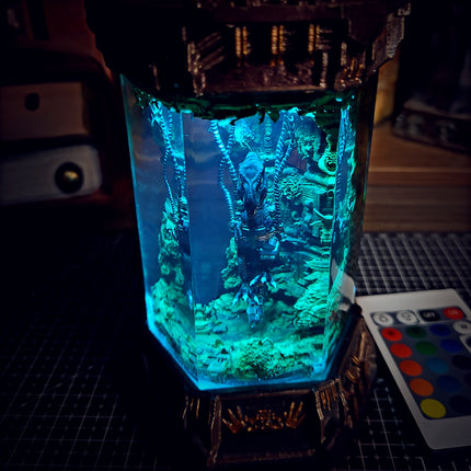 T-REX – King of the Lab Hexagon Resin Lamp