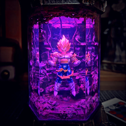 VEGETA – Saiyan Pride Hexagon Resin Lamp