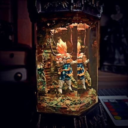 VEGETA – Saiyan Pride Hexagon Resin Lamp