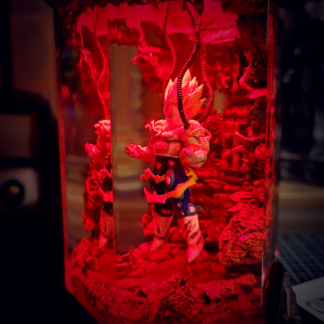 VEGETA – Saiyan Pride Hexagon Resin Lamp - LEE'S AREA
