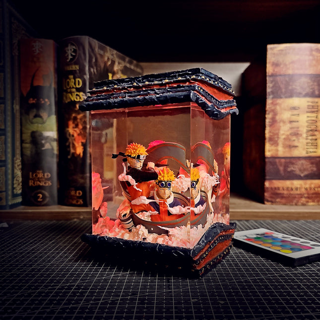 NARUTO DIORAMA Resin Lamp LEE'S AREA