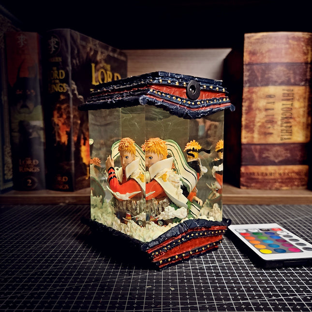 NARUTO DIORAMA Resin Lamp LEE'S AREA