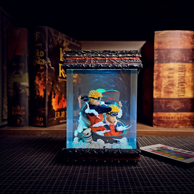 NARUTO DIORAMA Resin Lamp LEE'S AREA