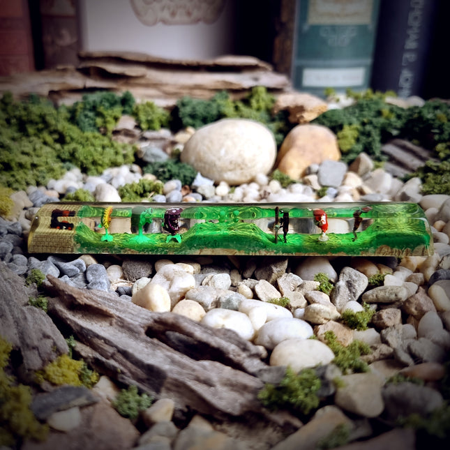 Plants And Zombies Space Keycap