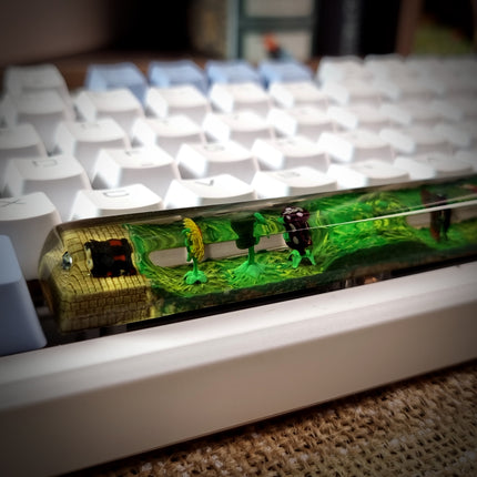 Plants And Zombies Space Keycap