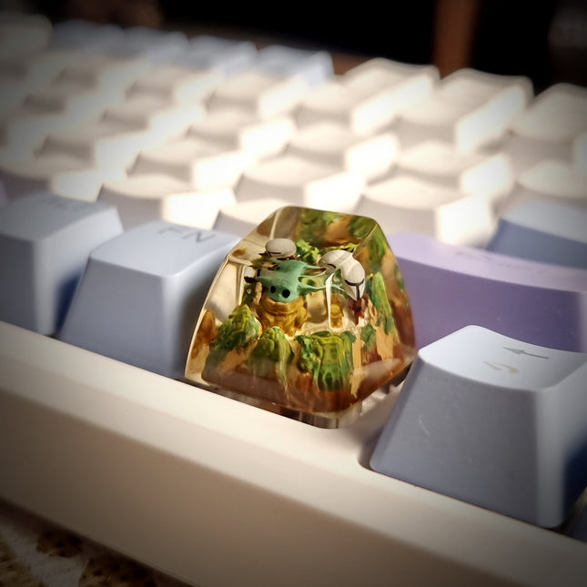 Baby Yoda (Grogu) Keycap - LEE'S AREA