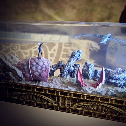 Dune Resin Lamp