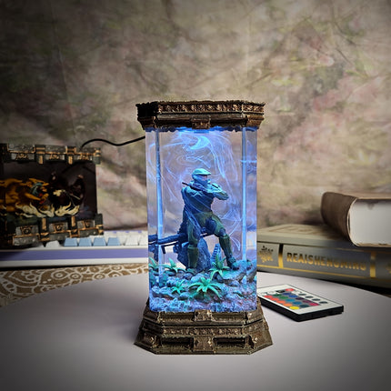 Halo Resin Lamp