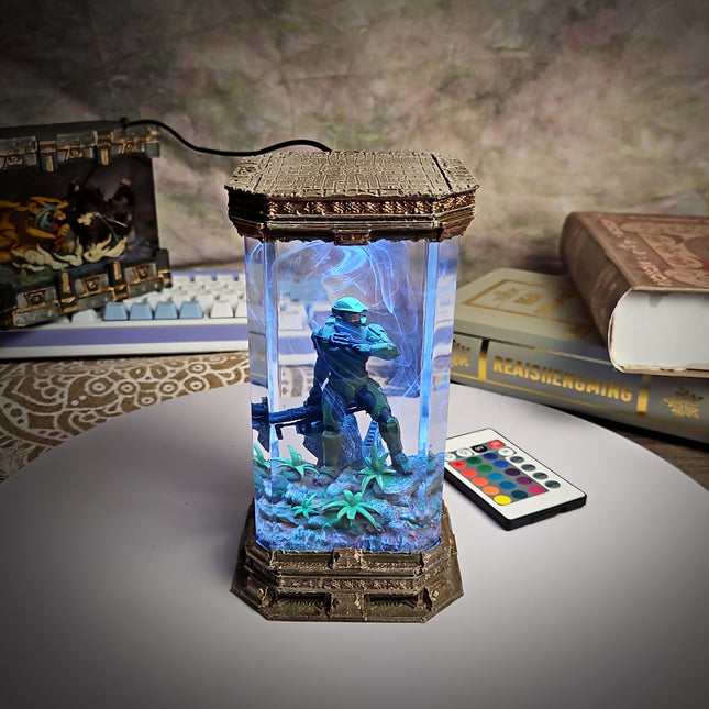 Halo Resin Lamp