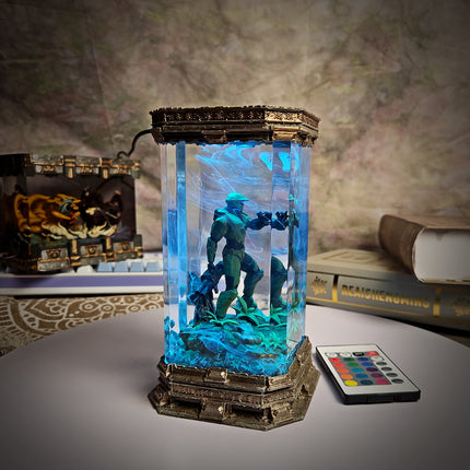 Halo Resin Lamp