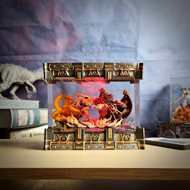 NARUTO vs SASUKE – Final Battle Resin Lamp - LEE'S AREA